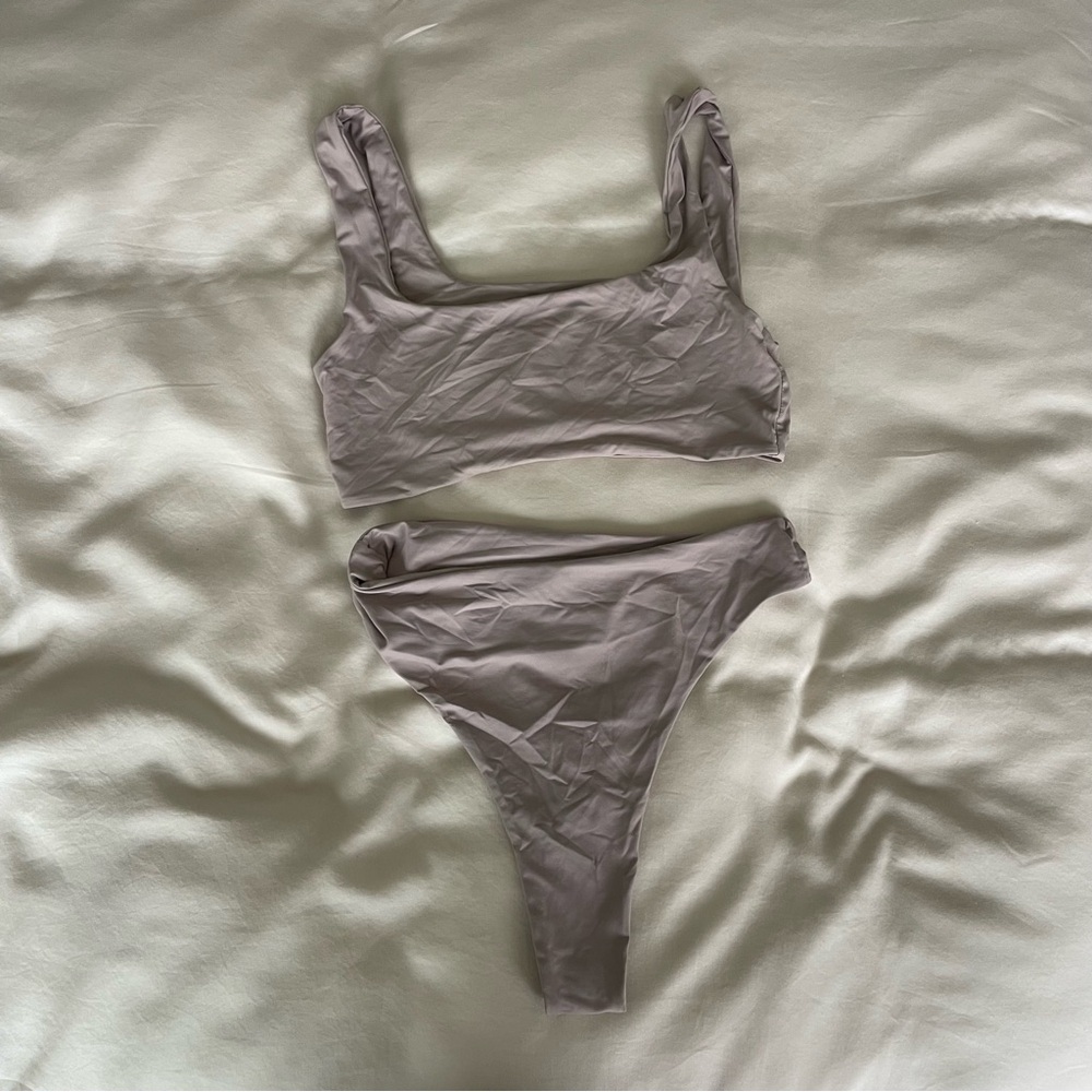 riot swim bikini top and bottom